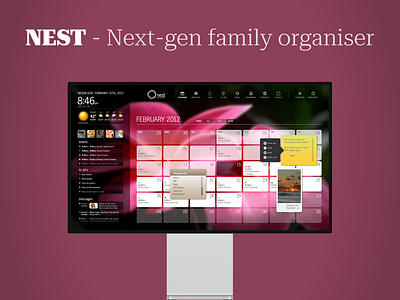 NotchUX > Intel NEST - Next-gen family Organiser all in one devices app innovation touchscreen laptops ui ux