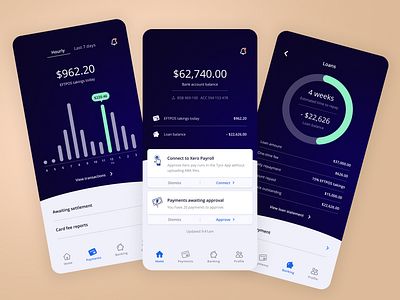 Tyro App UI Design by Simon O'Donovan on Dribbble