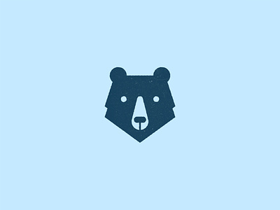 Grrr animal bear cub grizzly icon illustration logo texture woodland