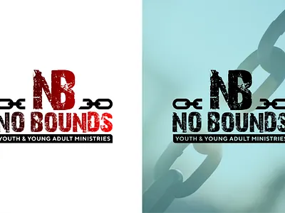 NO BOUNDS Logo app branding design graphic design illustration logo logo design typography ui ux vector