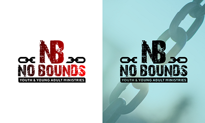 NO BOUNDS Logo app branding design graphic design illustration logo logo design typography ui ux vector