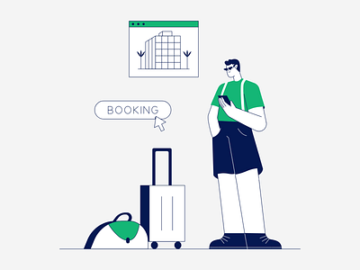 Booking Overnight Stay animatedillustration animatedlottie animation bookingovernightstay creattie hotelbooking illustration lottie lottieanimation travelandtourism uidesign