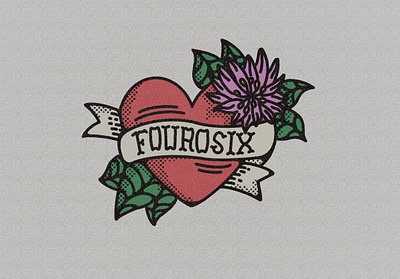 Bitterroot Tattoo - Fourosix branding design graphic design illustration merchandise montana procreate