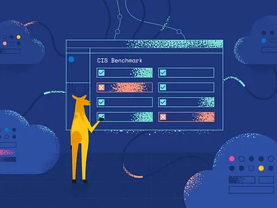 Cloud Posture Management design designer graphic design illustration tech