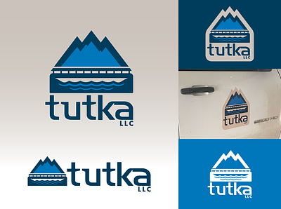 Tutka LLC - logo rebrand + process alaska anchorage bay bridge design identity logo mountains process screamin yeti syd tutka wasilla water