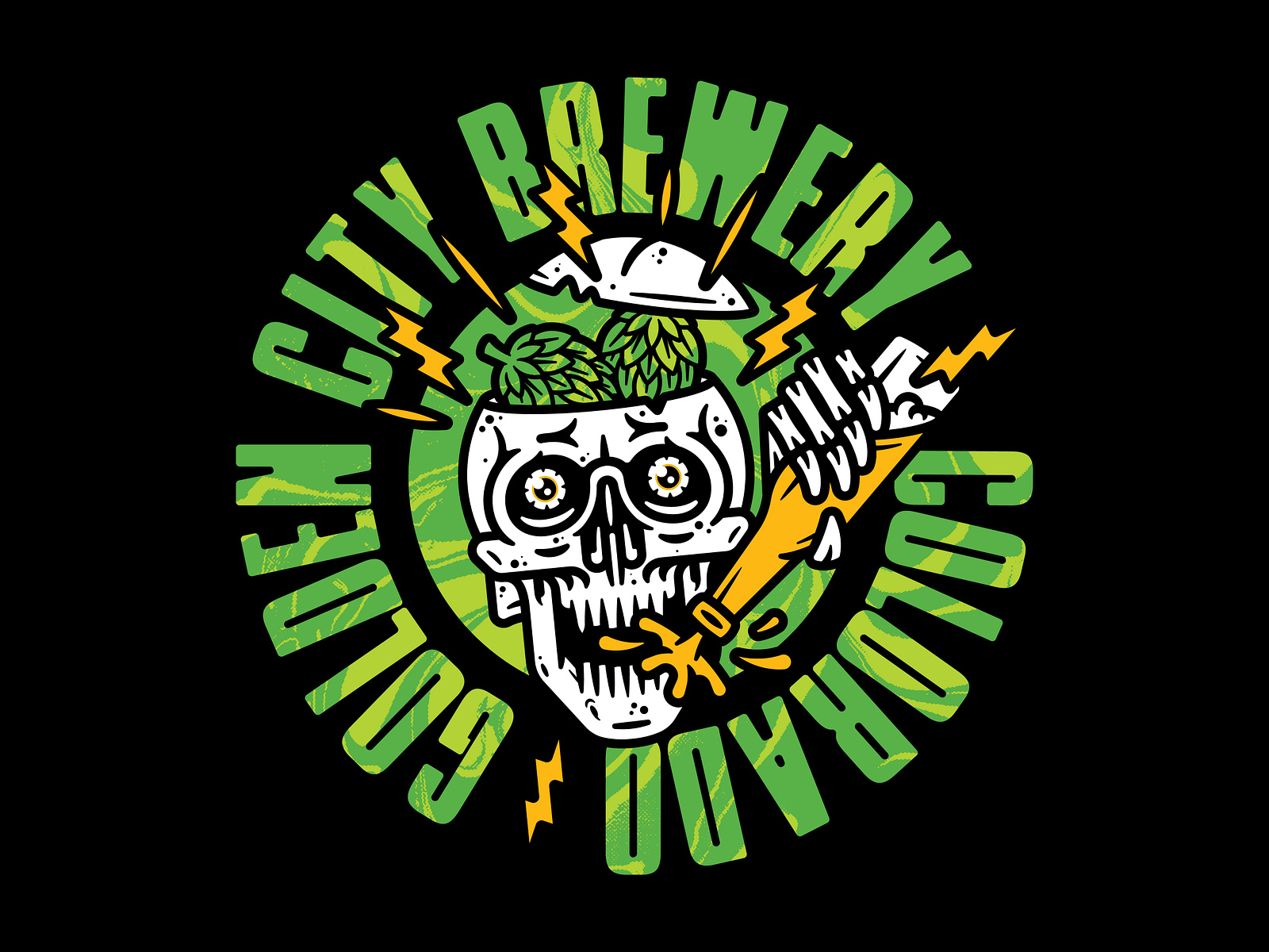 Golden City Brewery by Chris Costa on Dribbble