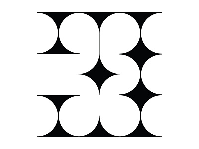 OK_36DAYS_10_3 3 36days 36days 3 36days10 36daysoftype design geometric illustration logo minimal number number 3