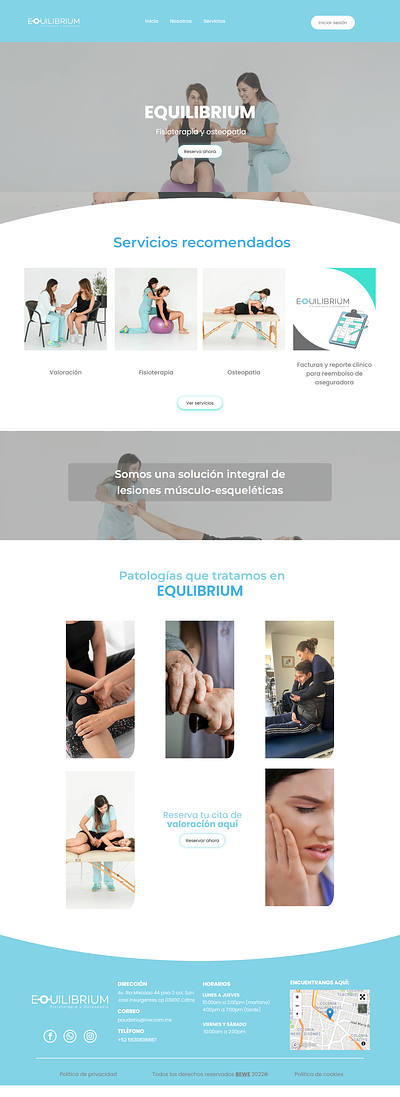 Web Fisioterapia fisioterapia web desing