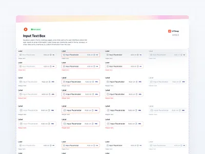 UI Snap -Input Text Box input text box