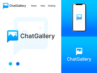 Logo, Logo Design, Brand Design, Chat Gallery best logo best modern logo branding chat gallery chat logo chatgallery logo gallery logo gallerychat logo gradient logo logo logo design logo design dirbble logo idea logo inspection logo mark logo presentation logo type logos modern logo typography