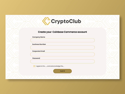 B2B Dashboard Design for Cryptoclub