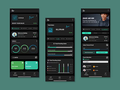 Sports Dashboard Design