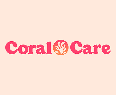 Coral Care Logo Design brand design branding design graphic design logo typography
