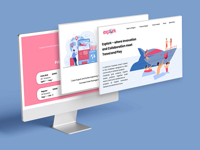 Website Design for explork