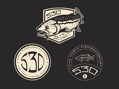 530 Fishing Badges badge design fishing branding fishing logo graphic design logo logo badge logo design logos modern logo modern logo design simple logo