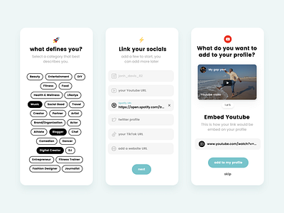 Hoo.be - Onboarding Concept user experience user interface user testing web app