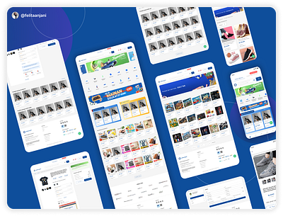 Caribarang.id - Homepage Marketplace app application design design app design website e commerce marketplace mobile re design website ui uiux ux website website e commerce website marketplace