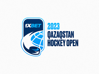 Hockey tournament logo hockey hockey logo hockey puck ice hockey logo qazaqstan sport sportbranding sportlogo