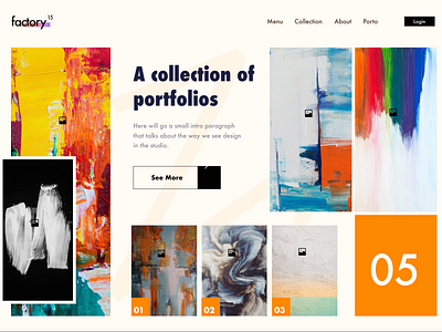 ArtVerse - A collection of abstract art art branding design minimal mobile design ui uiux web design webdesign website