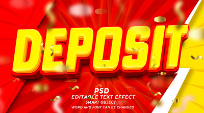 Sal e 3d editable text effect PSD template big sale font super sale text effect text effect