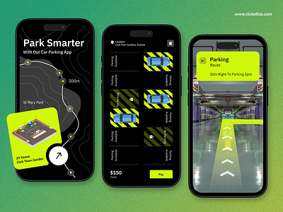 Car Parking Mobile App parking services