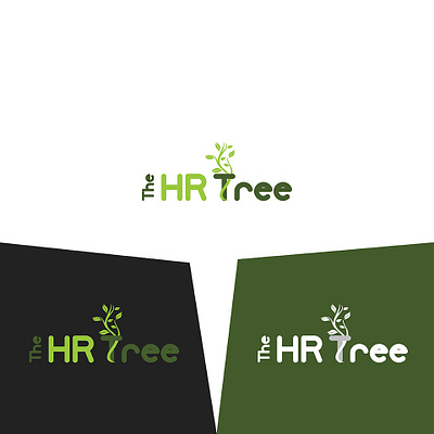 The HR Tree Logo Design branding logo logo design nature logo tree logo