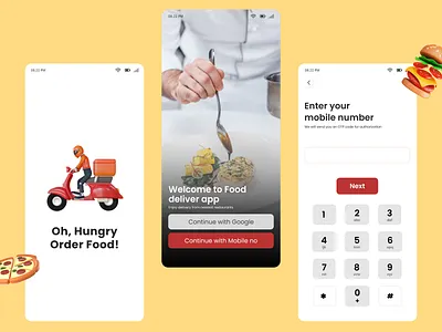 Food delivery app for android burger food delivery food pickup foodie local food order online pizza restaurant street food