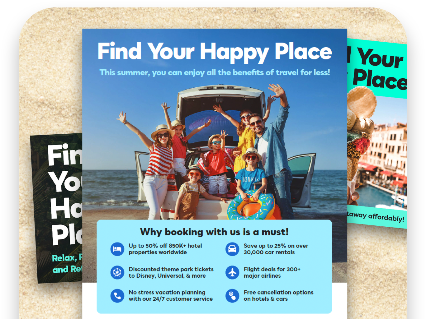 Toolkit: "Find Your Happy Place" Summer by Nick Boyer on Dribbble