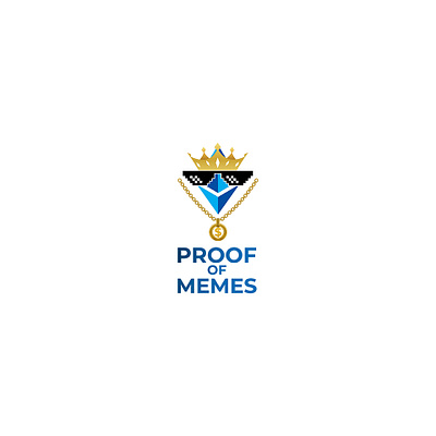 Proof of Memes Logo branding graphic design logo logo design