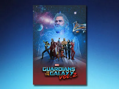 Guardians of galaxy banner design graphic graphic design poster poster design