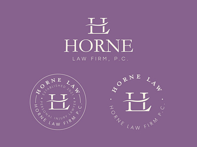 Horne Law Firm Logo graphic design law firm law firm design law firm logo lawyer lawyer logo lawyer logos layer design logo logo design logos modern logo modern logo design