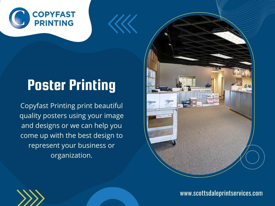 Poster Printing Scottsdale by Copyfast Printing Center on Dribbble