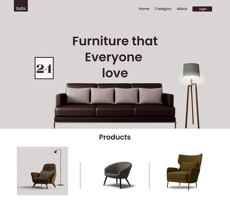 Furniture by Yahya on Dribbble