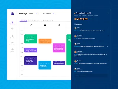 Collaboration through comments collaboration colors comments ui