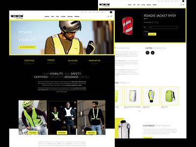 WOWOW - The power of visibility design webdesign website