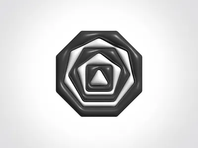 Hexa Inflate Logo 3d branding design graphic design icon identity illustration inflate logo model symbol ui vector