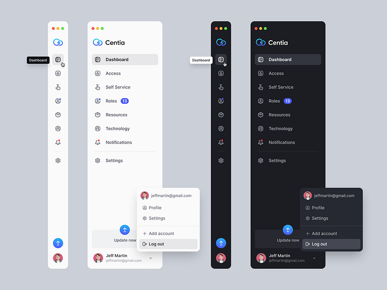 Sidebar Navigation by Shinas P for Stead on Dribbble