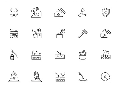 Skin Care Vector Icons download free download free icons free vector freebie graphicpear icon design icon set skin care skin care icon skin care vector vector icon