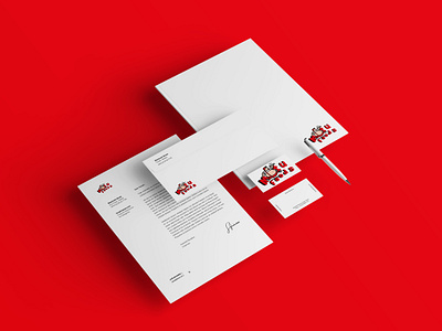 Stationary Branding Kit For Motu Foods app branding design graphic design illustration logo typography ui ux vector