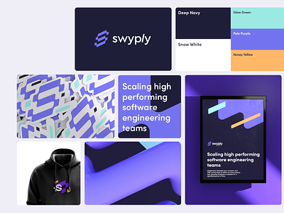 SWYPLY - branding animation branding design graphic design illustration logo