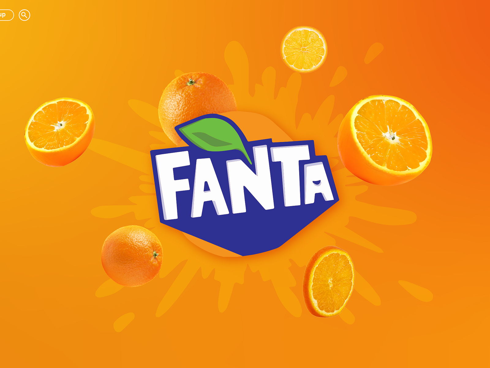Fanta website redesign concept by Aleks Farkaš on Dribbble