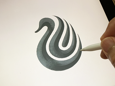 Swan Logo Sketch animal animal logo bird brand branding duck duck logo dynamic elegant elegant logo feminim ipad logo luxury luxury logo simple simple logo sketch swan swan logo