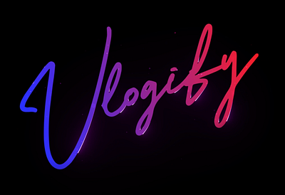 Vlogging channel intro 3d animation branding design graphic design illustration logo ui ux vector