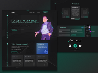 UI Design for Web Development Site design ui ux