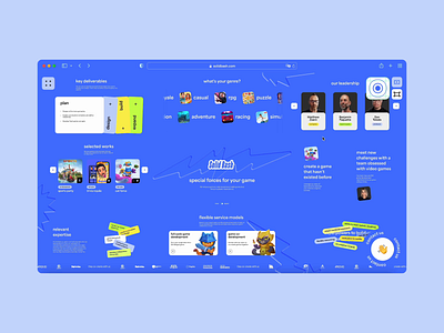 Solid Bash | Navigation map animation gamedev navigation ui uiux web