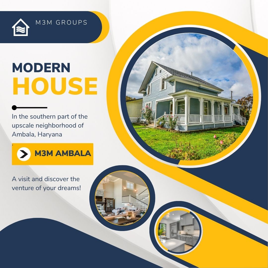 M3M Ambala New Launch Residential Property by arav sharma on Dribbble