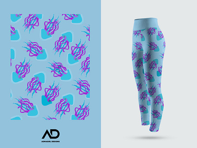 Jellyfish Tee Legging branding design design art graphic design illustration logo photoshop portfolio vector