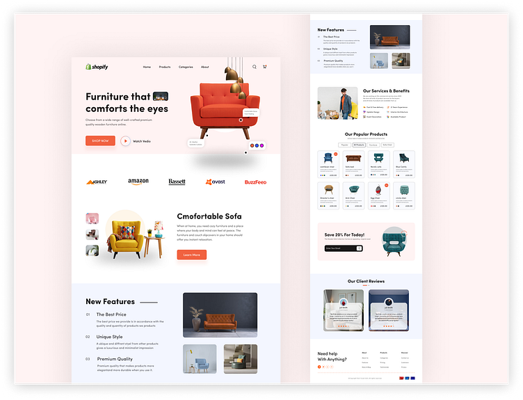 Shopify E-commerce By Chandimantha Wijesooriya On Dribbble