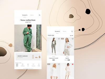 Fashion store mobile app | Concept by Surf on Dribbble