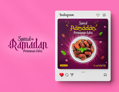 Ramadan Instagram Post animation branding design graphic design illustration logo vector